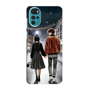 Чохол з дизайном Венздей 2 на Motorola MOTO G22 (Венздей та Тайлер)