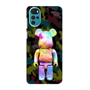 Чохли для Motorola MOTO G22 - Bearbrick Louis Vuitton (PREMIUMPrint) (Яскравий Bearbrick)