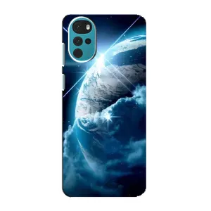Космічні Чохли для Моторола MOTO G22 (VPrint) (Земля з космоса)