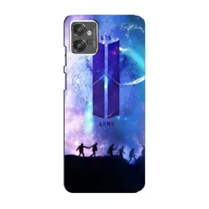 Чехлы BTS для Motorola MOTO G23 (AlphaPrint) (Army BTS)
