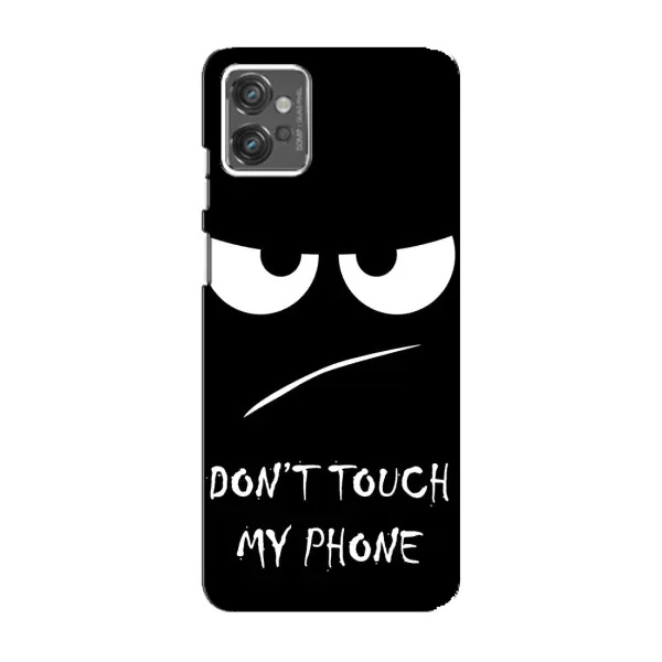 Чохол з принтом «Dont Touch» для Motorola MOTO G23