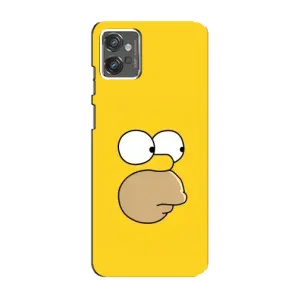 Чjхол з Сімпсонами для Motorola MOTO G23 (VPrint) (Гомер)