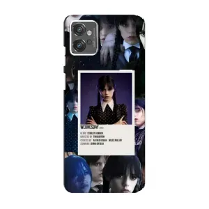 Чохли Венсдей на Motorola MOTO G23 Уенсдей (AlphaPrint) (колаж Венздей)