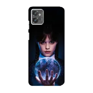Чохол з дизайном Венздей 2 на Motorola MOTO G23 (Магічна сфера Венздей)