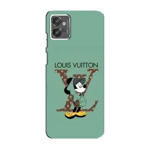 Чохли Луі Вітон для Motorola MOTO G23 (AlphaPrint - LOUIS VUITTON) (Міккі Маус LV)