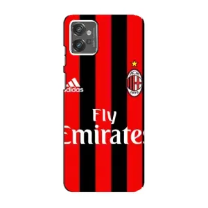 Чохли для Motorola MOTO G23 (VPrint) - Футбольні клуби (Milan)