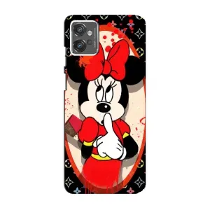 Чохол Disney Mouse Motorola MOTO G23 (PREMIUMPrint) (Мінні Маус ЛВ)
