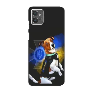 Чохли з картинкою собаки Патрон для Motorola MOTO G23 (AlphaPrint) (Патрон собачка)