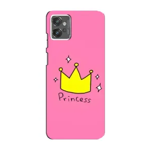 Чохол з принтом «Princess» для Motorola MOTO G23