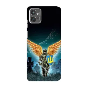 Чехлы с картинкой ЗСУ для Motorola MOTO G23 (AlphaPrint)
