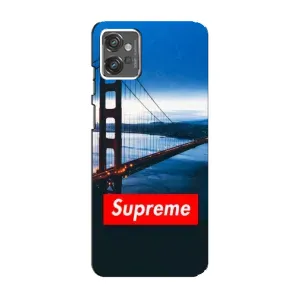 Чехол для Motorola MOTO G23 с картинкой Supreme (AlphaPrint) (Стиль Supreme)