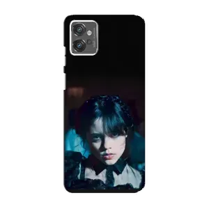 Чохли Венсдей на Motorola MOTO G23 Уенсдей (AlphaPrint) (погляд Венздей)
