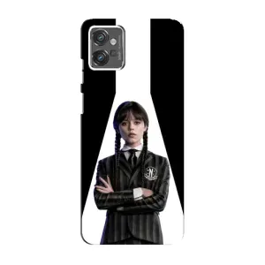 Чохли Венсдей на Motorola MOTO G23 Уенсдей (AlphaPrint) (W-Wednesday)