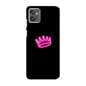 Чохол з принтом «Яскрава корона» для Motorola MOTO G23