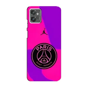Чохли PSG для Motorola MOTO G23 (AlphaPrint) (яскравий ПСЖ)