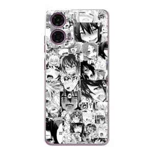 Чохол з принтом «Ahegao manga» для Motorola MOTO G24 Power