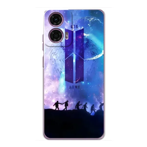 Чехол с принтом «Army BTS» для Motorola MOTO G24 Power Чехол с принтом «Army BTS» для Motorola MOTO G24 Power