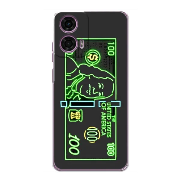 Чехол с принтом «Баксы» для Motorola MOTO G24 Power