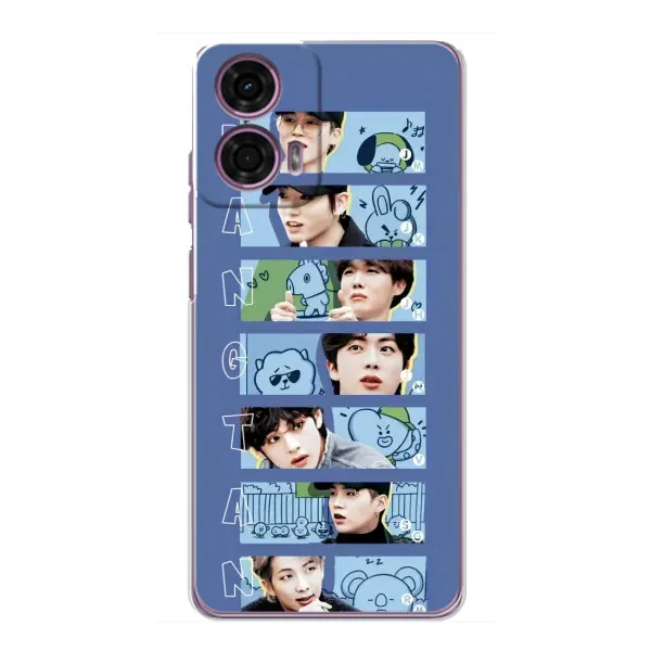 Чехол с принтом «Bangtan» для Motorola MOTO G24 Power Чехол с принтом «Bangtan» для Motorola MOTO G24 Power