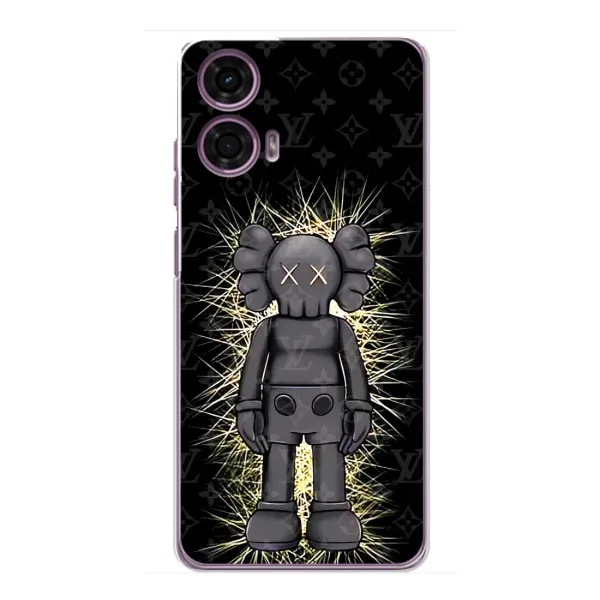 Чехол с принтом «Bearbrick LV» для Motorola MOTO G24 Power