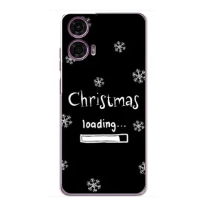 Чохол з принтом «Christmas loading» для Motorola MOTO G24 Power