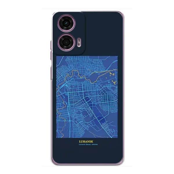 Чехол с принтом «Гуганск» для Motorola MOTO G24 Power