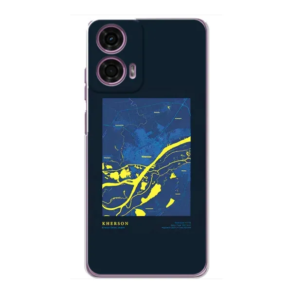 Чехол с принтом «Херсон» для Motorola MOTO G24 Power