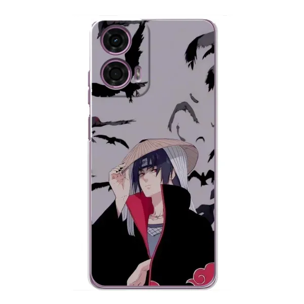 Чохол з принтом «Ітачі Itachi» для Motorola MOTO G24 Power