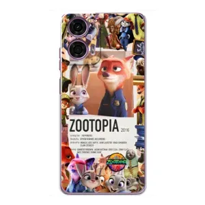 Чохол Зоотрополіс на Motorola MOTO G24 Power (Постер Зоотрополіс)
