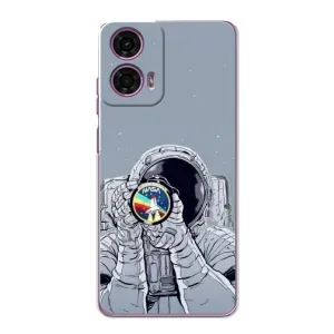 Чохол NASA для Motorola MOTO G24 Power (AlphaPrint) (Космонавт фото)