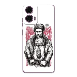Чохол з принтом «Козак Шевченко» для Motorola MOTO G24 Power