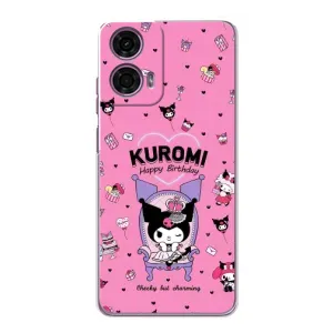 Чехол с принтом «KUROMI» для Motorola MOTO G24 Power