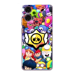 Чехол для Motorola MOTO G24 Power Бравл Старс (VPrint)