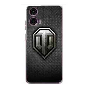 Чехол с принтом «Лого Tanks» для Motorola MOTO G24 Power