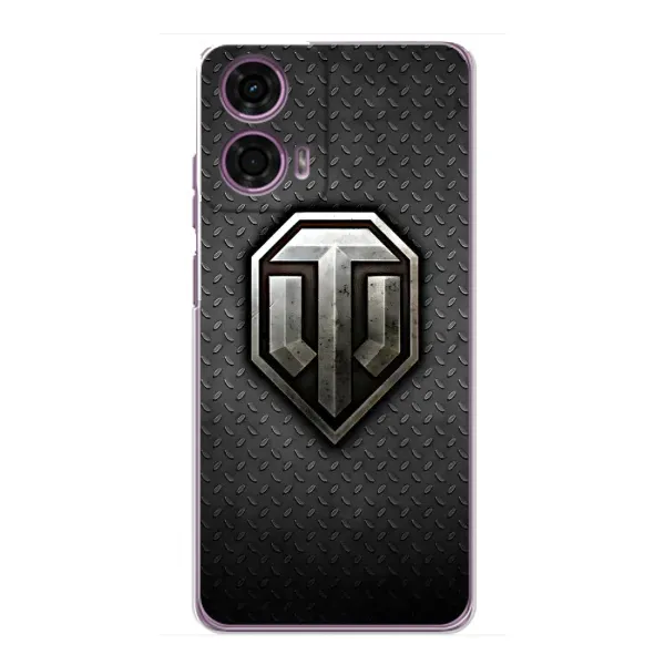 Чехол с принтом «Лого Tanks» для Motorola MOTO G24 Power Чехол с принтом «Лого Tanks» для Motorola MOTO G24 Power