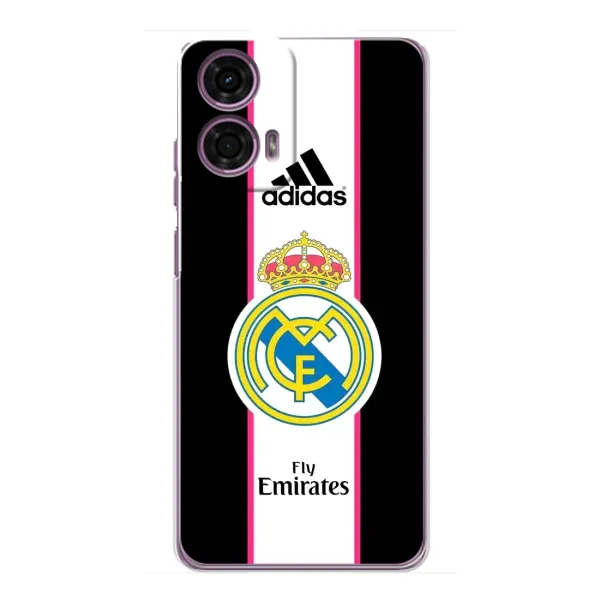 Чехол с принтом «Лого Real Madrid» для Motorola MOTO G24 Power
