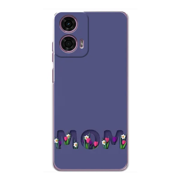 Чехол с принтом «Мама в цветах» для Motorola MOTO G24 Power Чехол с принтом «Мама в цветах» для Motorola MOTO G24 Power