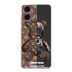 Круті Чохли Луі Віттон для Motorola MOTO G24 Power (AlphaPrint) (Ведмідь Луі Вітон)