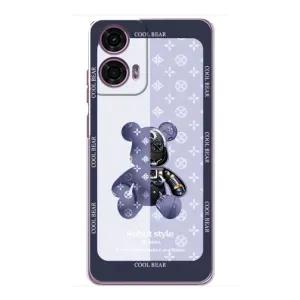 Круті Чохли Луі Віттон для Motorola MOTO G24 Power (AlphaPrint) (Медведик LV)