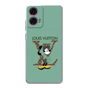 Чохли Луі Вітон для Motorola MOTO G24 Power (AlphaPrint - LOUIS VUITTON) (Міккі Маус LV)