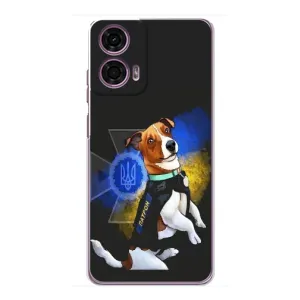 Чехол с принтом «Патрон собачка» для Motorola MOTO G24 Power
