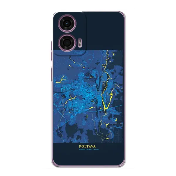Чехол с принтом «Полтава» для Motorola MOTO G24 Power