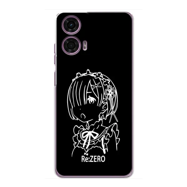 Чохол з принтом «Re: Zero» для Motorola MOTO G24 Power