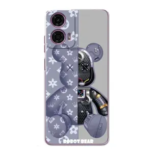 Круті Чохли Луі Віттон для Motorola MOTO G24 Power (AlphaPrint) (Робот Медведик)