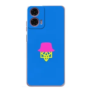 Чехол с принтом «Шапка на гербу» для Motorola MOTO G24 Power