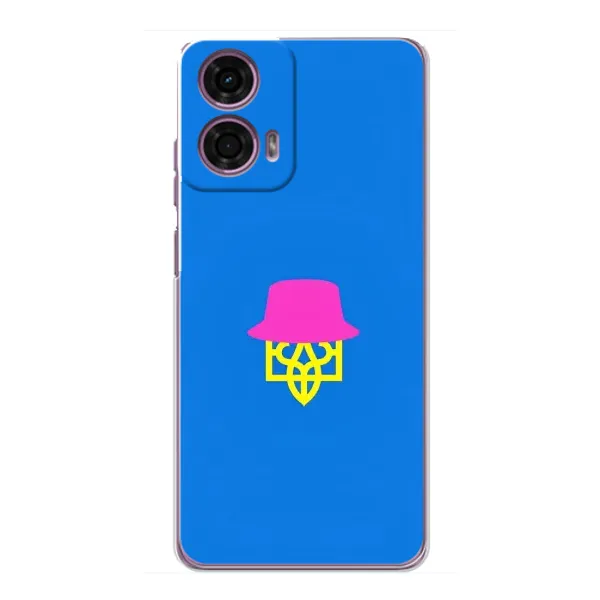 Чехол с принтом «Шапка на гербу» для Motorola MOTO G24 Power Чехол с принтом «Шапка на гербу» для Motorola MOTO G24 Power