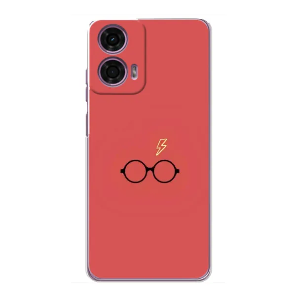 Чохол з принтом «шрам та окуляри» для Motorola MOTO G24 Power