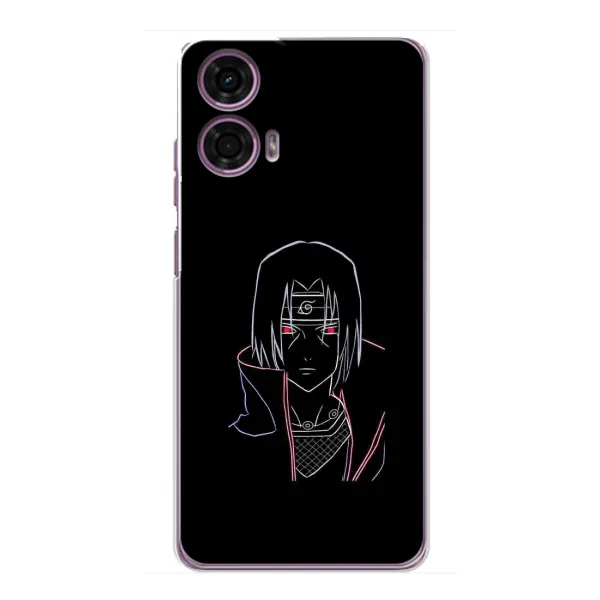 Чохол з принтом «силует Ітачі» для Motorola MOTO G24 Power
