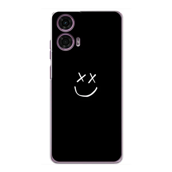 Чохол з принтом «Смайл» для Motorola MOTO G24 Power