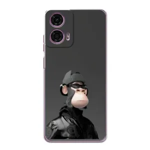 Чохли з Мавпами NFT для Motorola MOTO G24 Power (AlphaPrint) (стильна мавпа NFT)